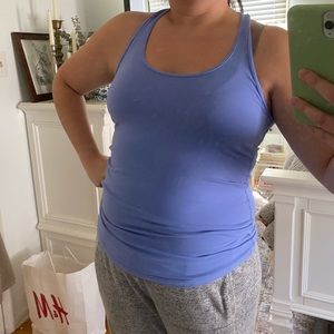 Lululemon Periwinkle cool racerback tank